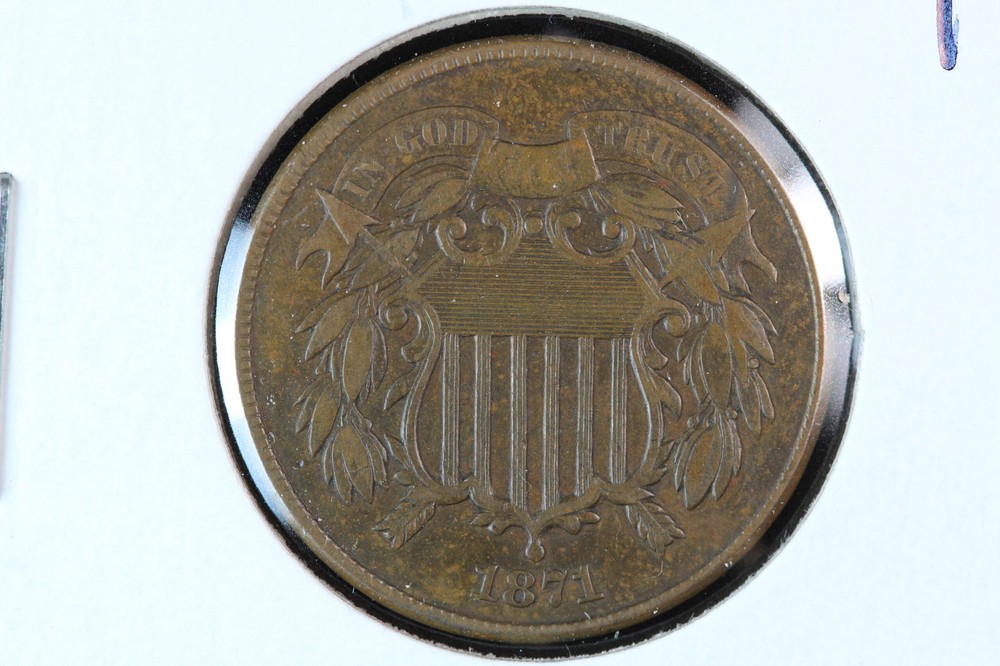 1871 Two Cent (2C) XF 413I