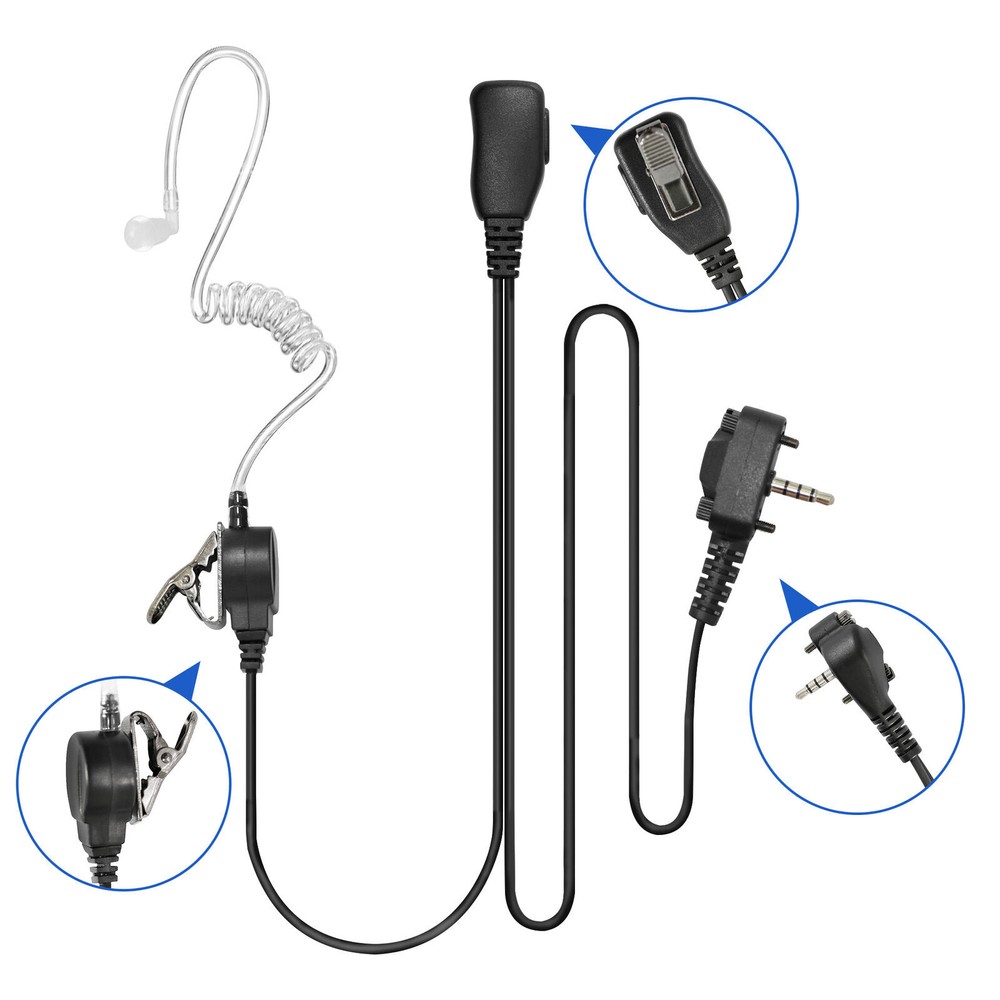 Security Earpiece Headset Compatible with VX230 VX231 VX261 VX351 Radio