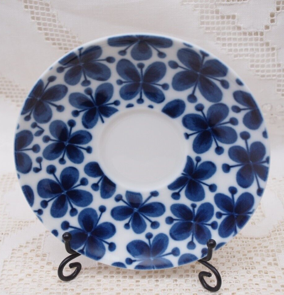 6 Rorstrand MON AMIE Saucers 5⅛" EUC Sweden