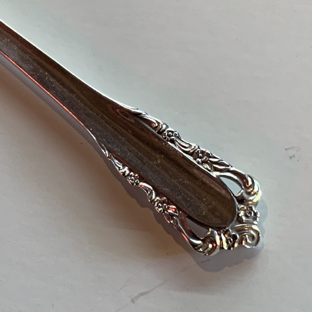 Lunt Sterling Flatware, Carillion, Regular Fork, 7 3/8 inches, No mono