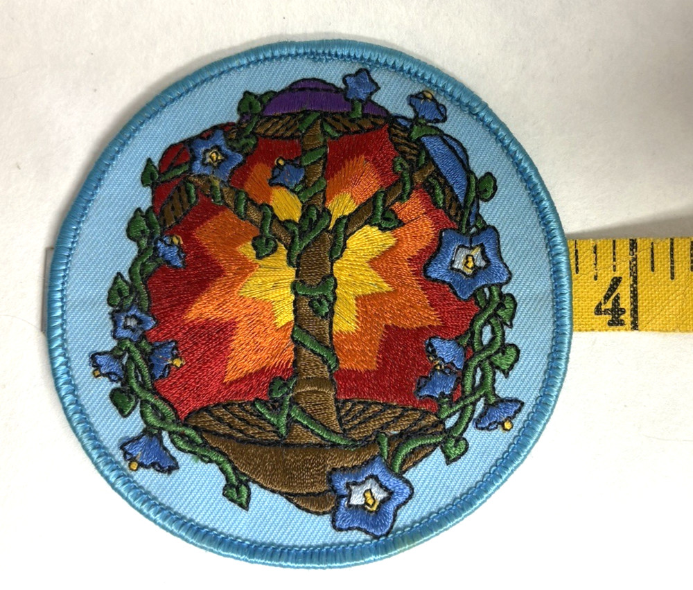 Vintage Grateful Dead Peace Mushroom Patch