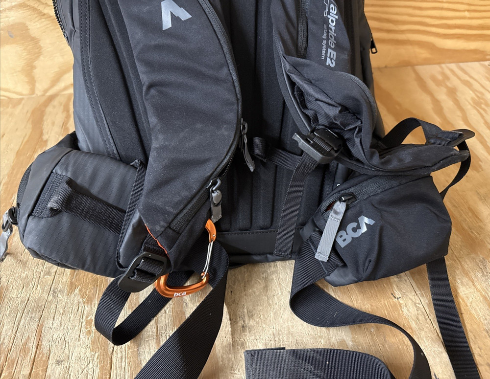 BCA Float E2-25 E2 Airbag System Backpack - Black/Orange S/M Torso