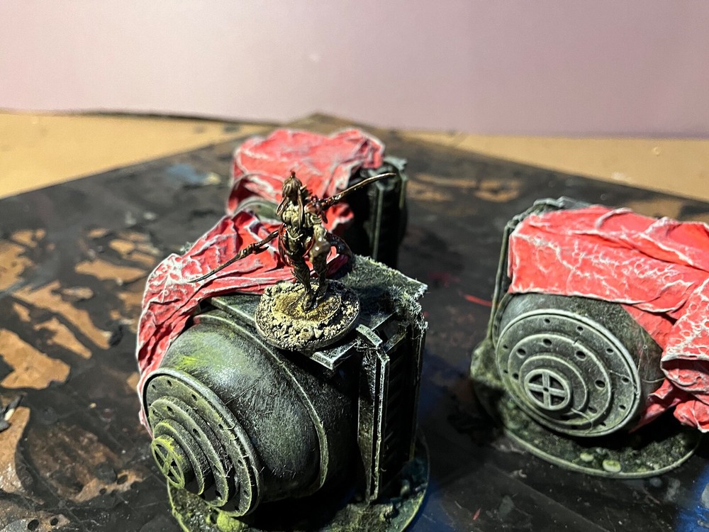Sci-Fi Terrain pieces 29 – Tabletop Gaming scratch built.