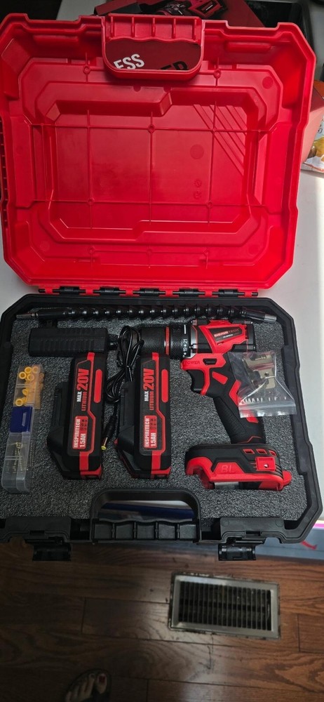 INSPIRITECH CORDLESS DRILL DRIVE BATTERY DRILL POWER DRILL