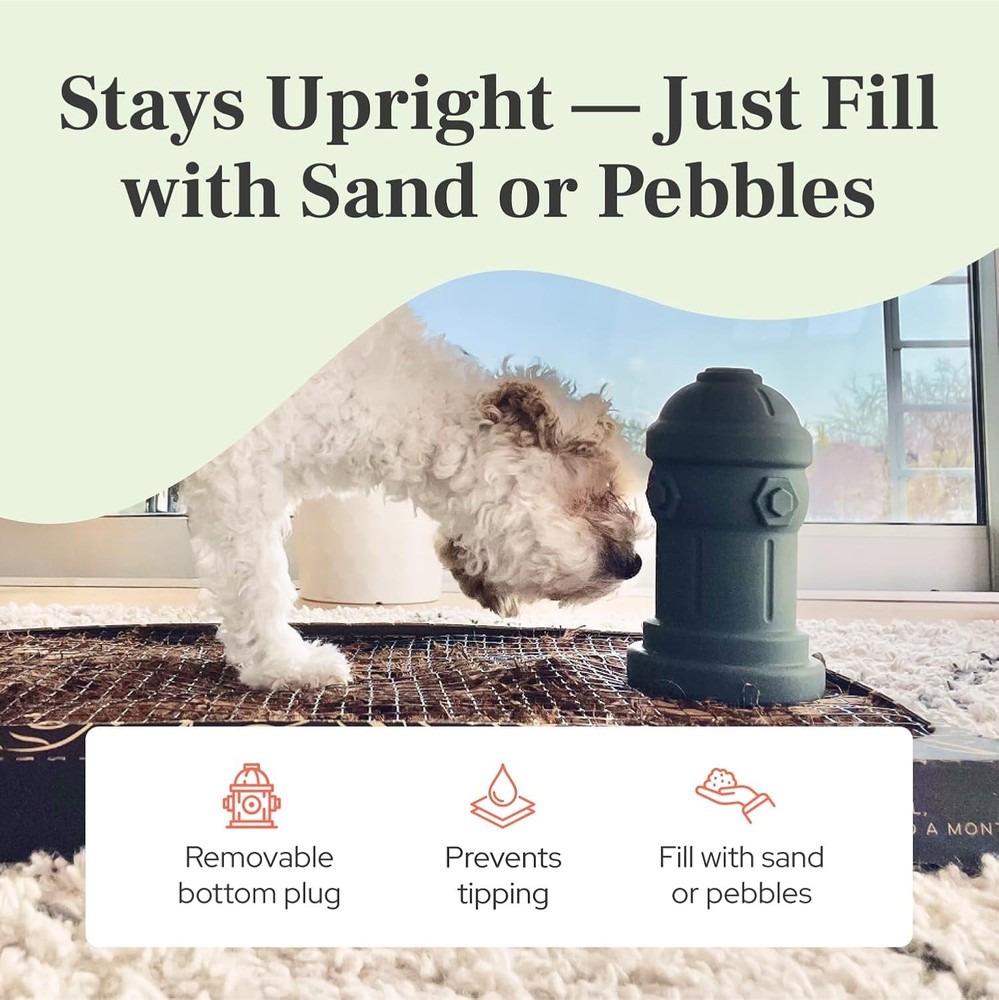 Small Dog Fire Hydrant 4x7 Inches - Perfect Potty Training Solution for Pets