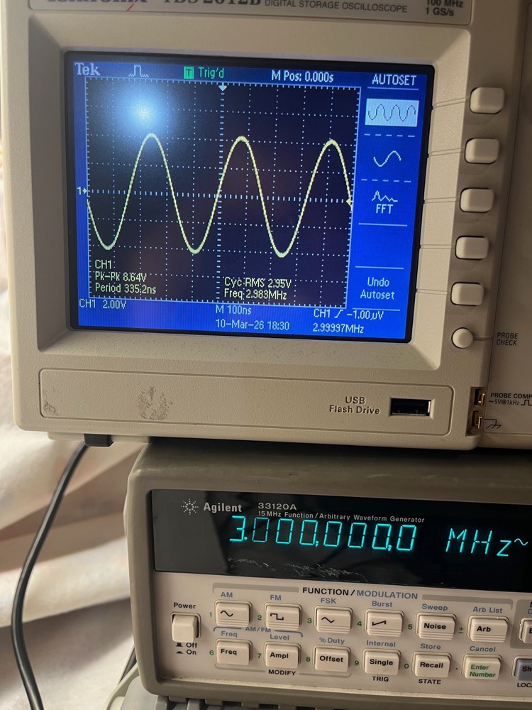 Agilent 33120A 15 MHz Function / Arbitrary Waveform Generator