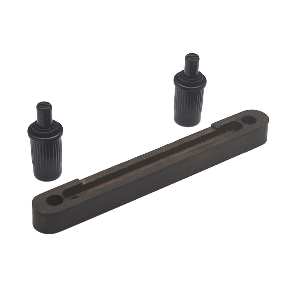 6-String Bass Guitar Bridge with Piezo Element and 2.5mm Socket for Acoustic