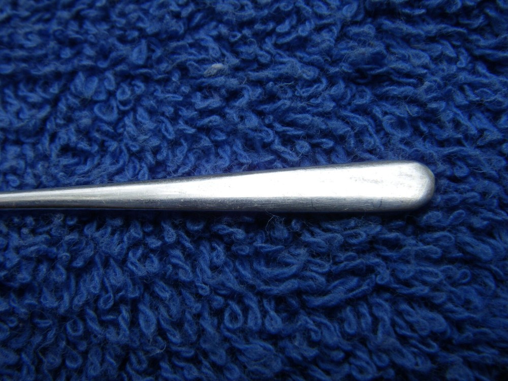 Vintage Silver SALT SPOON-Oval Bowl-SILVER Mark
