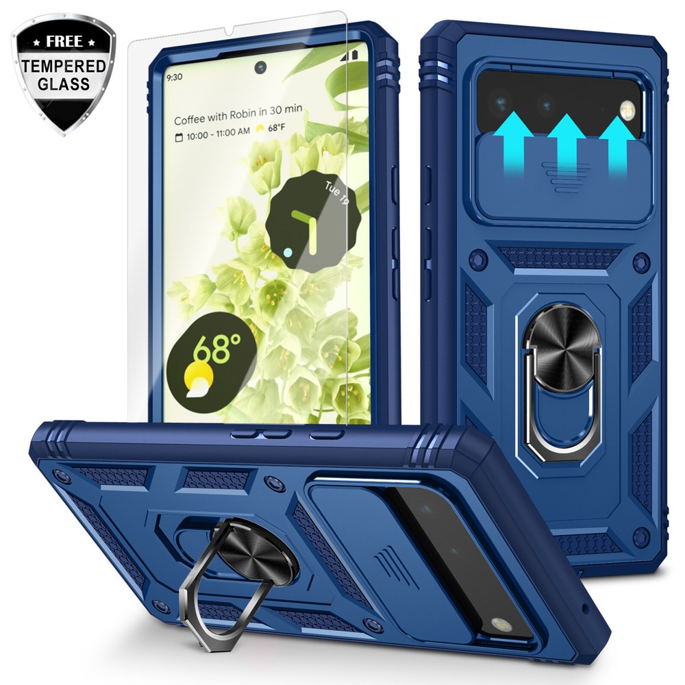 For Google Pixel 8 Pro / Pixel 8 Military Shockproof Case Cover Screen Protector