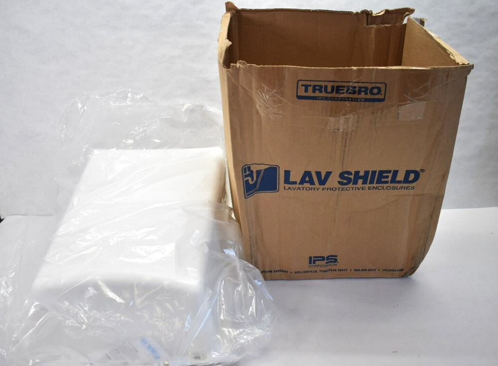 Truebro Pipe Cover Universal Lav Shield Lavatory Protection Cover 82202 White