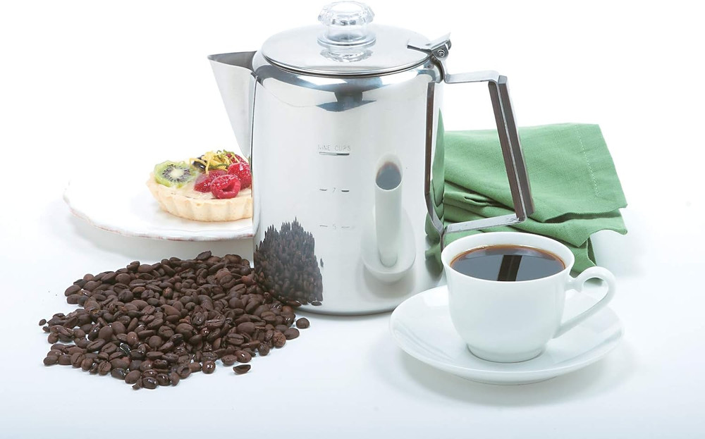 Stainless Steel 9-Cup Percolator