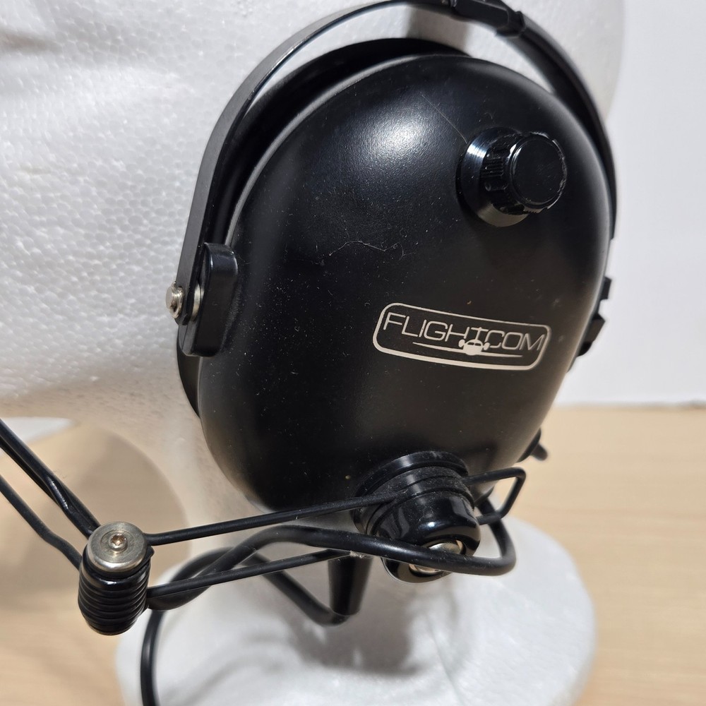 FlightCom Aviation Aircraft Headset