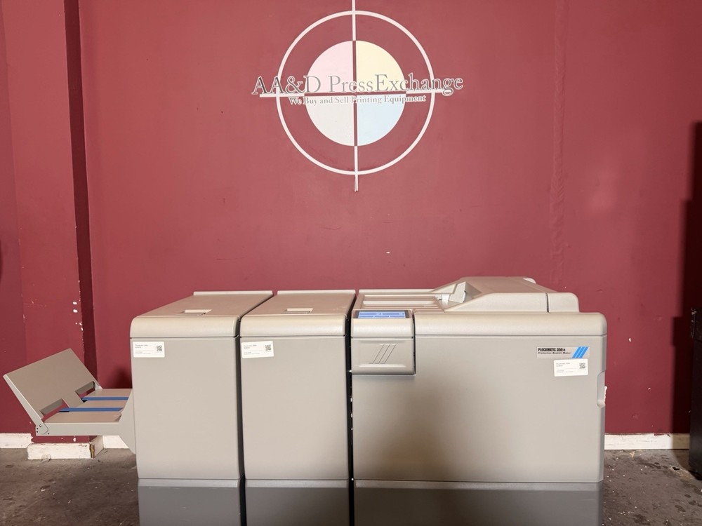 Low Meter 209k Plockmatic 350e Bookletmaker !Video!