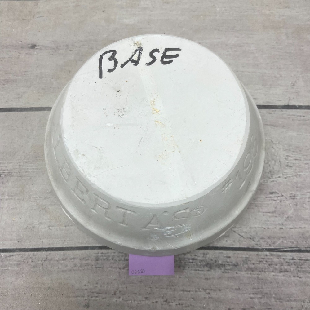 Alberta’s Ceramic Casting Mold Round Base #198