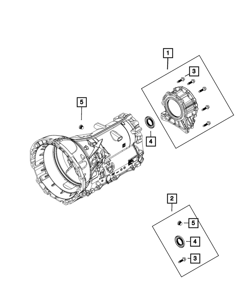 Genuine Mopar Transfer Case Adapter 68225409AA
