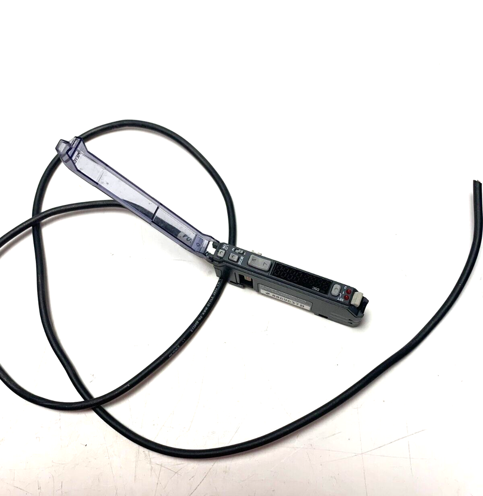 Keyence FS-V34 Fiber Optic Sensor Amplifier with 2ft Cable