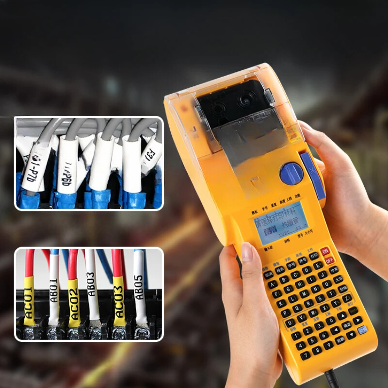 TP20 Wire Marking Machine Portable Handheld Cable Sleeve Coding Machine