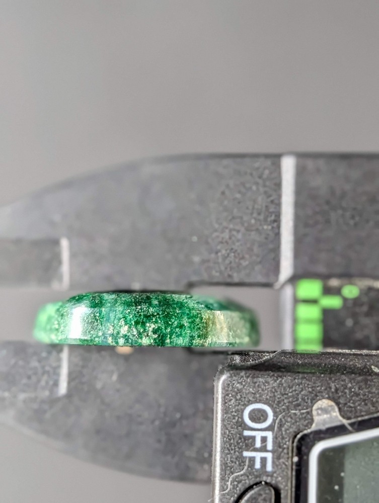 Moss Agate - Faceted Cabochon