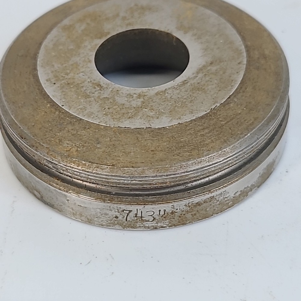 Trumpf .743" Punch Press Die Round Punch