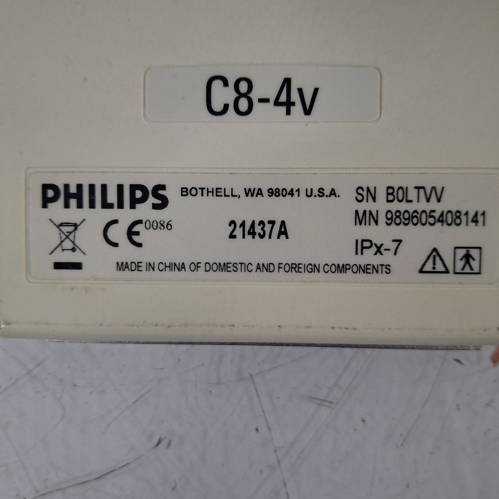Philips C8-4V Curved Array Transducer