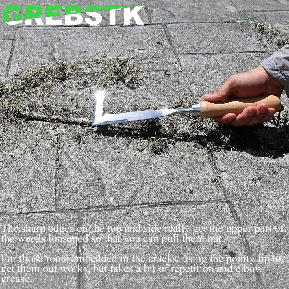 Compact 7 Ounce Crack Weeder with Precision Blade for Unmatched Weeding Ability