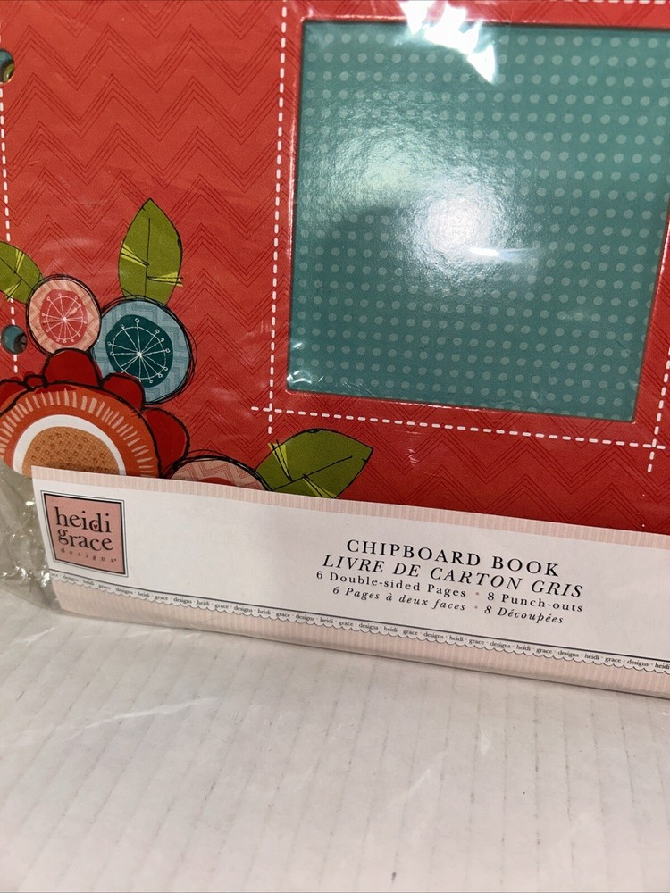 Heidi Grace Designs Chipboard Memory Kit Standard 6 Double Sided Pages