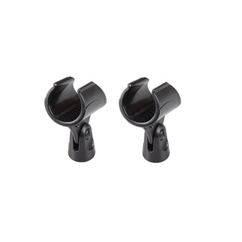 2 Pack Microphone Clip Holder Clamp Replacement for Shure BLX288 PG58 Wireless