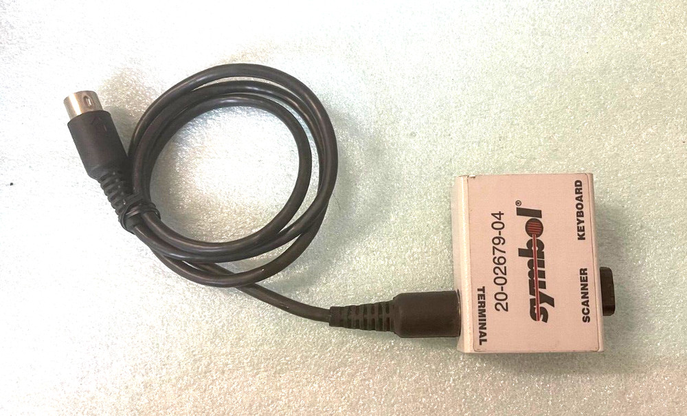 USED PULLS SYMBOL TECHNOLOGIES POS JUNCTION BOX & CABLE 20-02679-04 RM2-CMP29