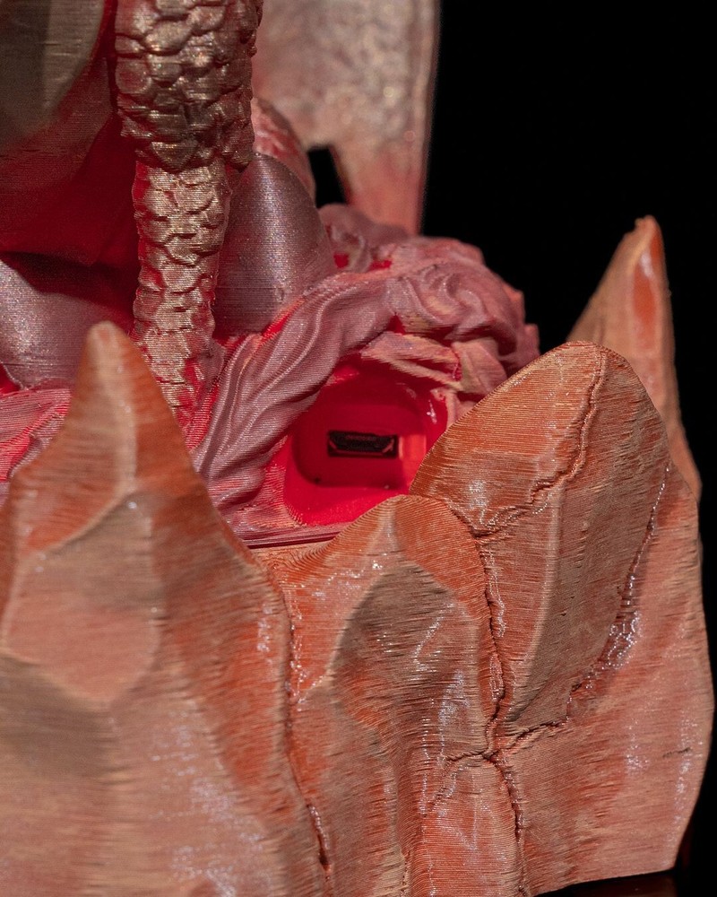 Dragon Humidifier With Red LED