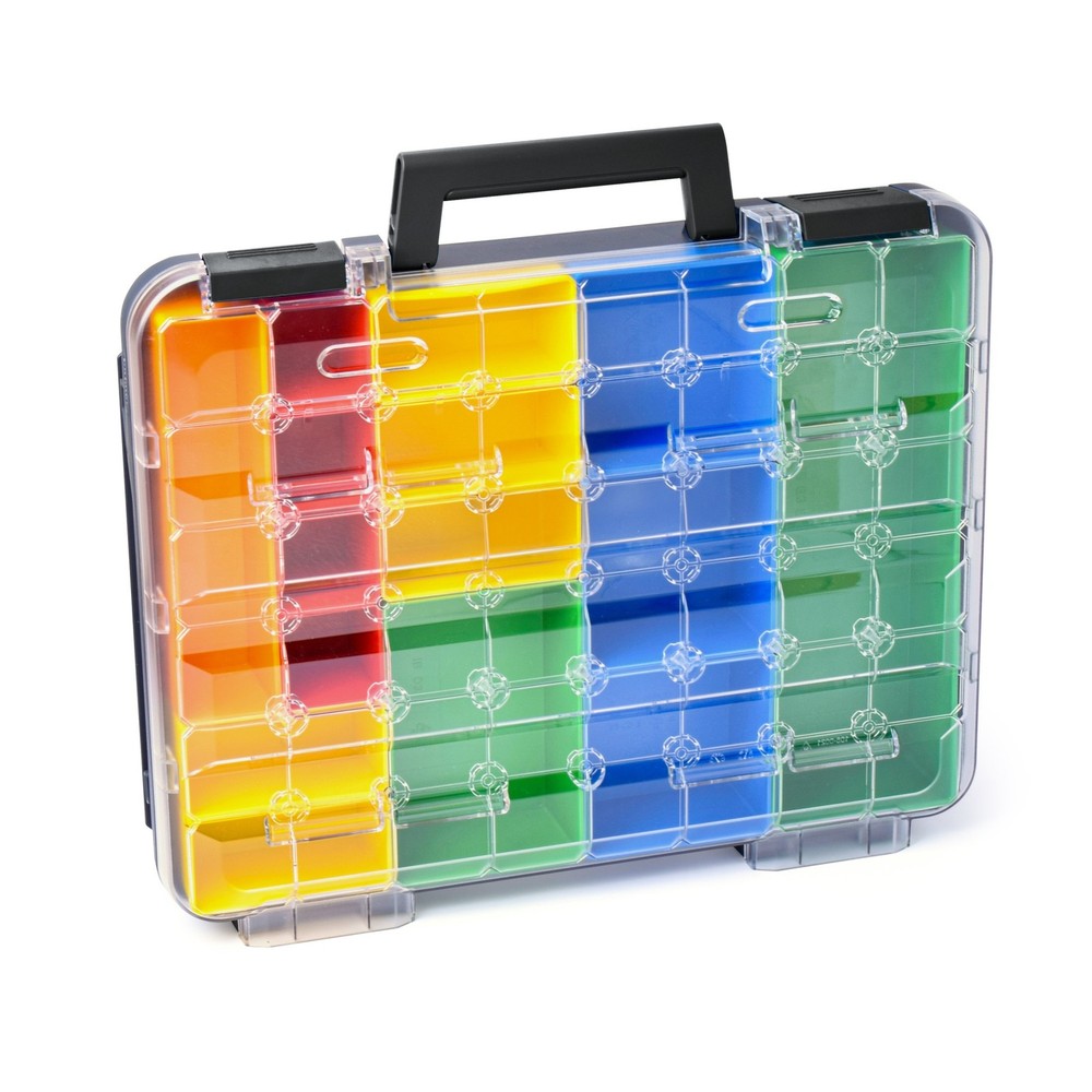 Sortimo T-BOXX 320 Sorting Box for Small Parts, Screw Case Lid Transparent