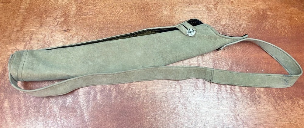 Suede Leather Velvet Lined Handmade Quiver