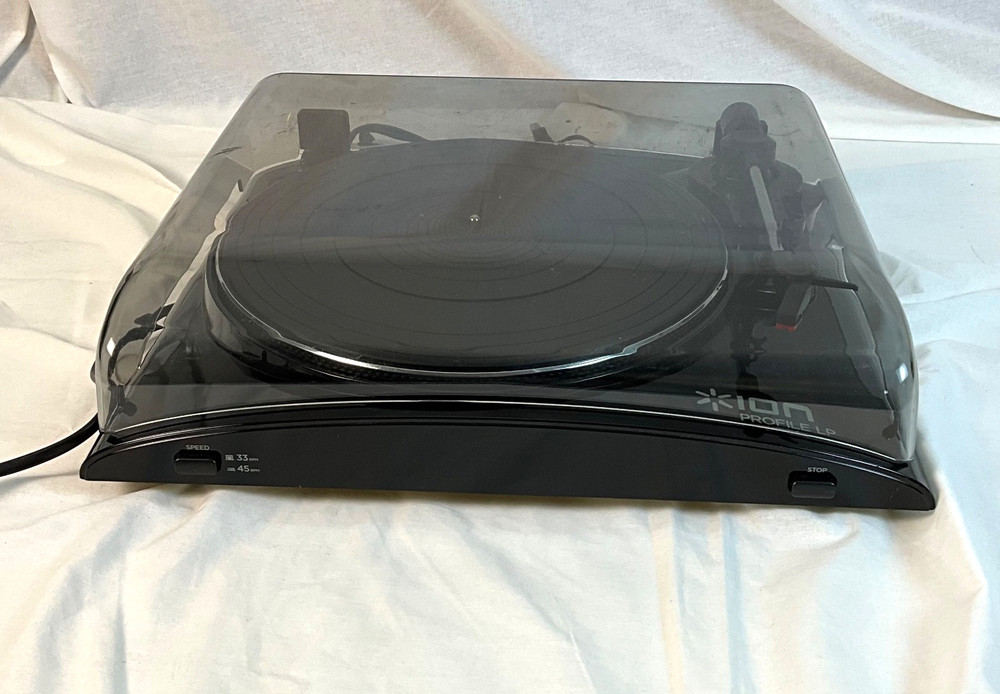 ION PROFILE LP USB TURNTABLE TESTED - WORKS