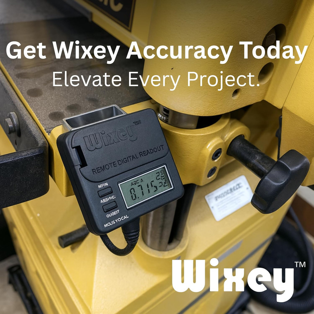 WR550 Digital Readout with Remote LCD Display - Precision Thickness 12'' Height
