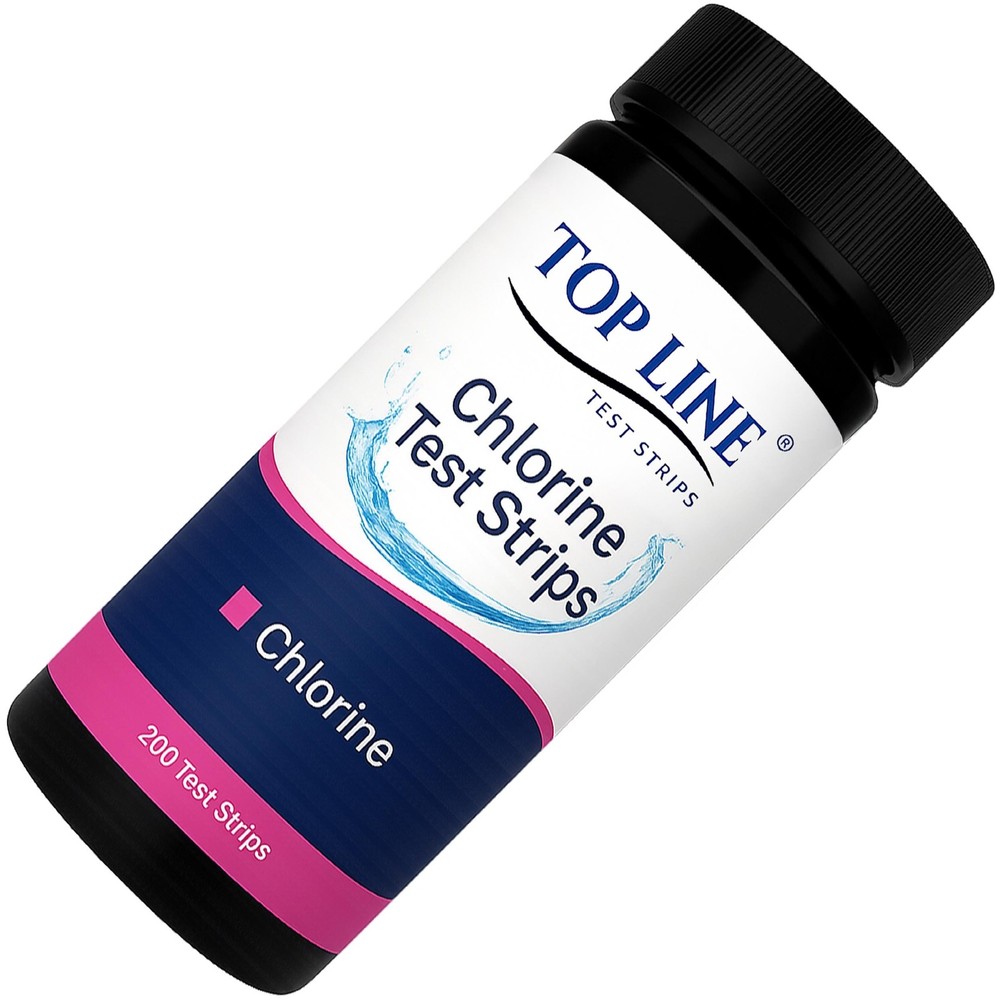 200 Strips - Chlorine Sanitizer Test Strips Food Service 0-500 ppm (Value Pack)