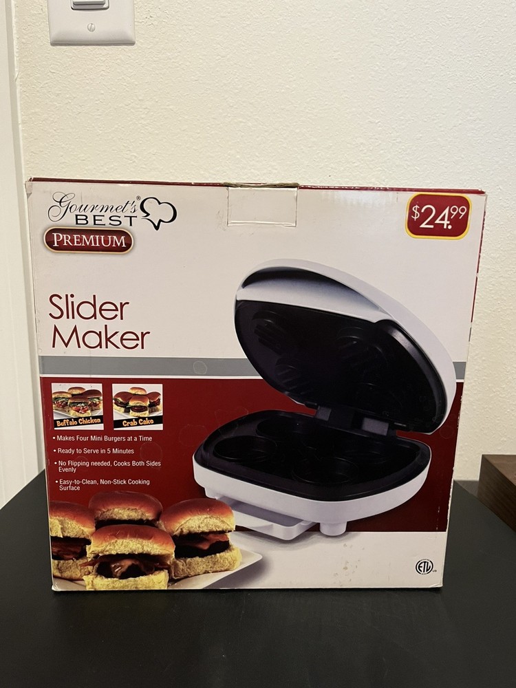Gourmet's Best Premium Slider Maker - Open Box Unused