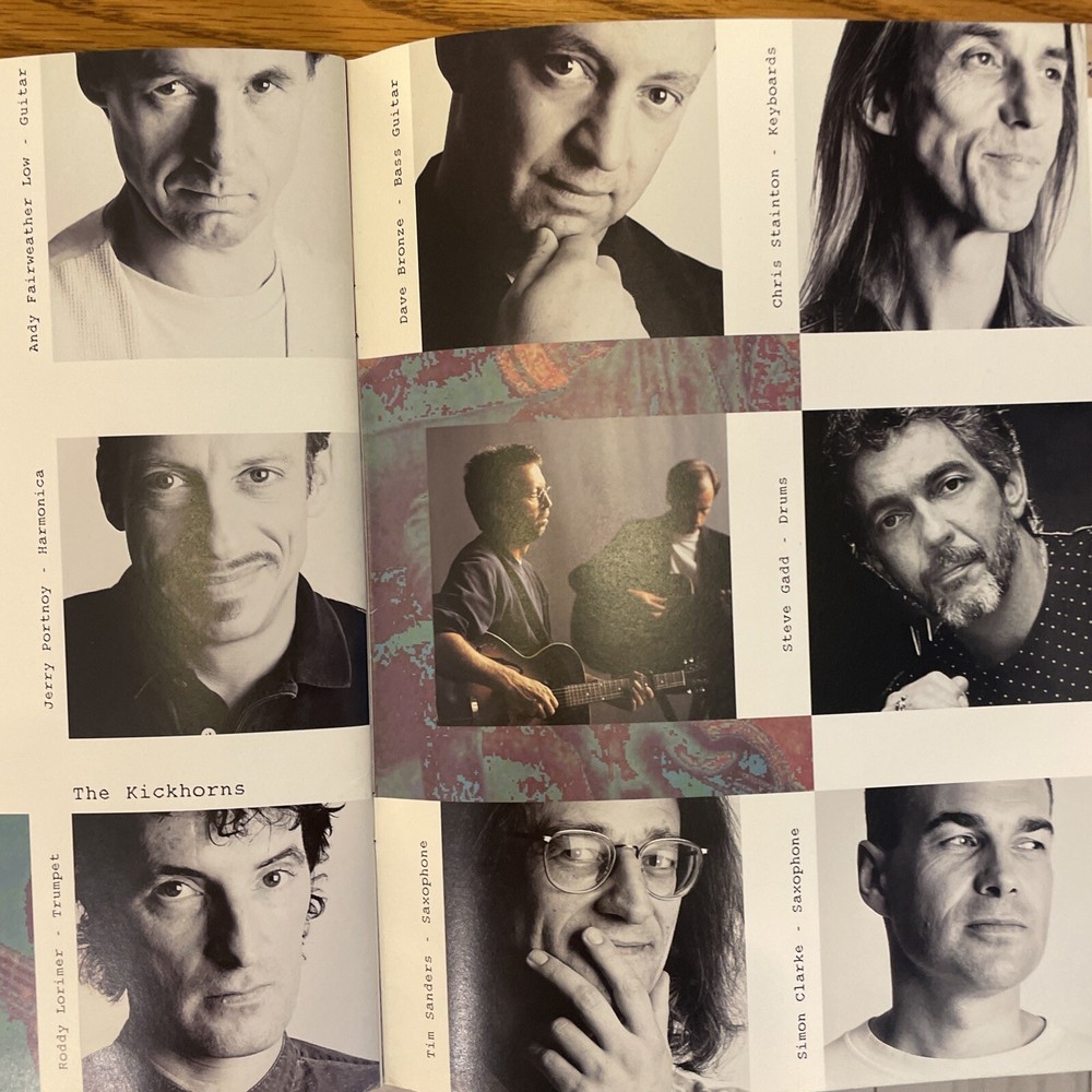 Original 1995 Eric Clapton Tour Program