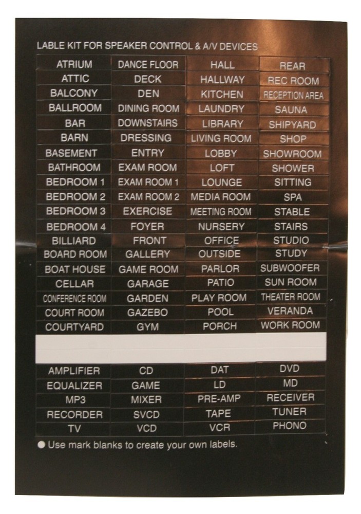 TEC TC-716 Line Level Audio Selector / Expander (BLACK); Allows Mixing Inputs