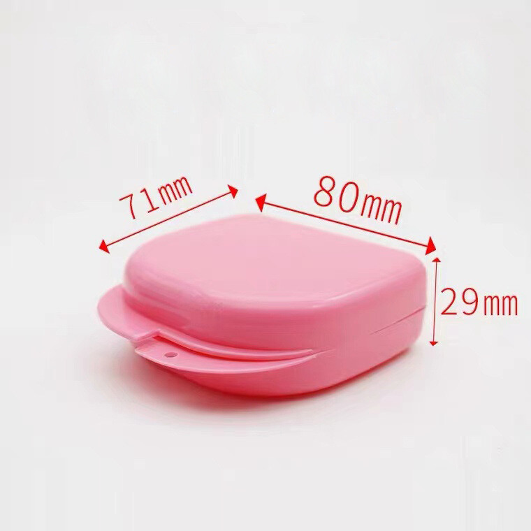 Sealed Assorted Dental Retainer Boxes Denture Case, Mouthguard Containers