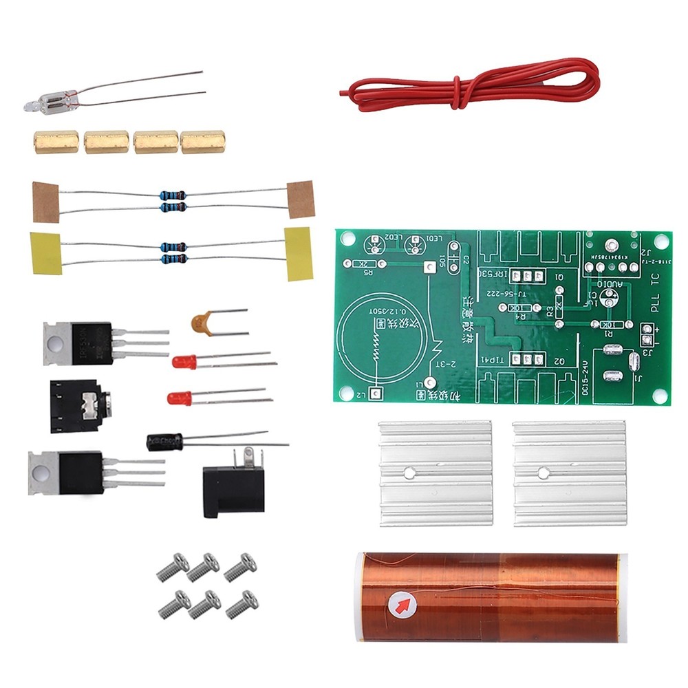 Coil Module Plasma Speaker Unassembled Mini DIY Electronic Kit Tool 15W DC
