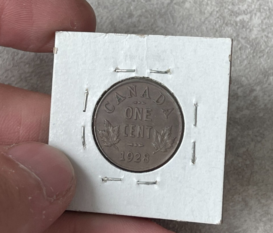 1928 Canada Small Cent - Residue L2