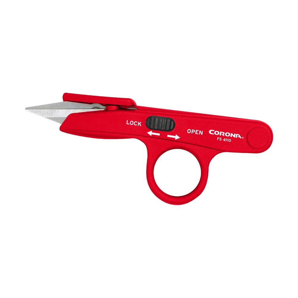 FS 4110 Hydroponic Finger Micro Snips , Red