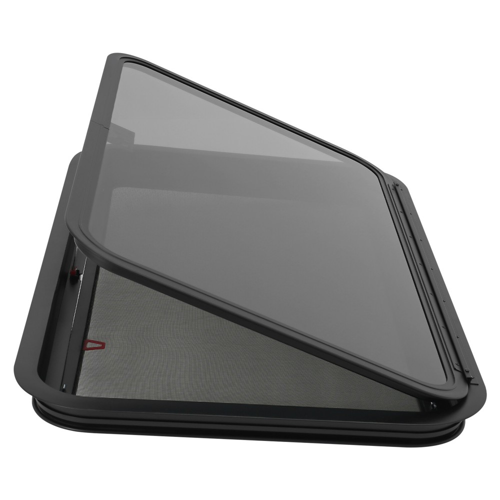 RV Exit Window Push Out Glass Camper Window Venting Window Rectangular 38-42mm