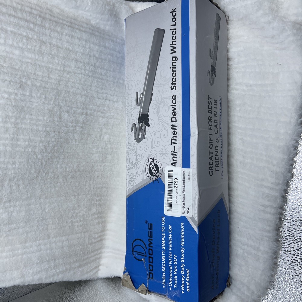 Dodomes Steering Wheel Anti-Theft Car Device Open Box 01