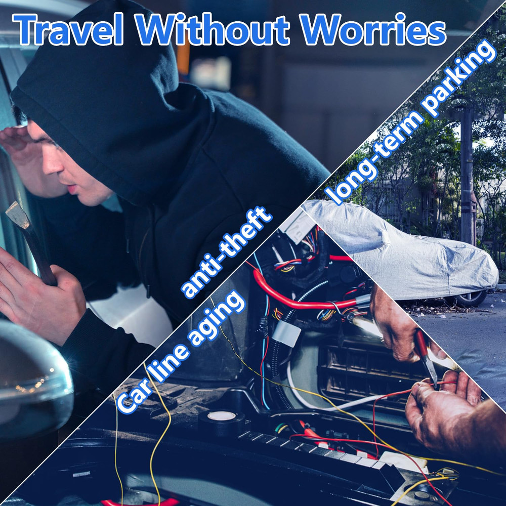 Car Battery Switch Disconnect Power Kill Master Isolator Cut Off Remote Control