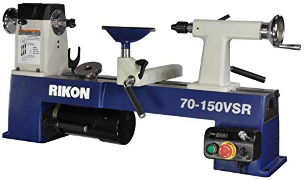 RIKON 12 In. x 16 In. Variable Speed Midi-Lathe