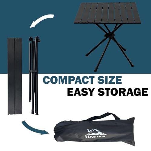 Folding Camping Table Large Size Portable Camping Side Table for Outdoor,