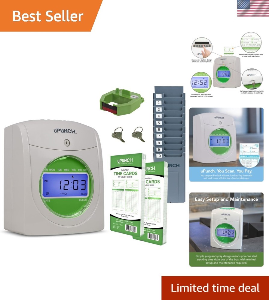 Complete Time Clock Bundle for Small Business - AutoAlign Technology Included