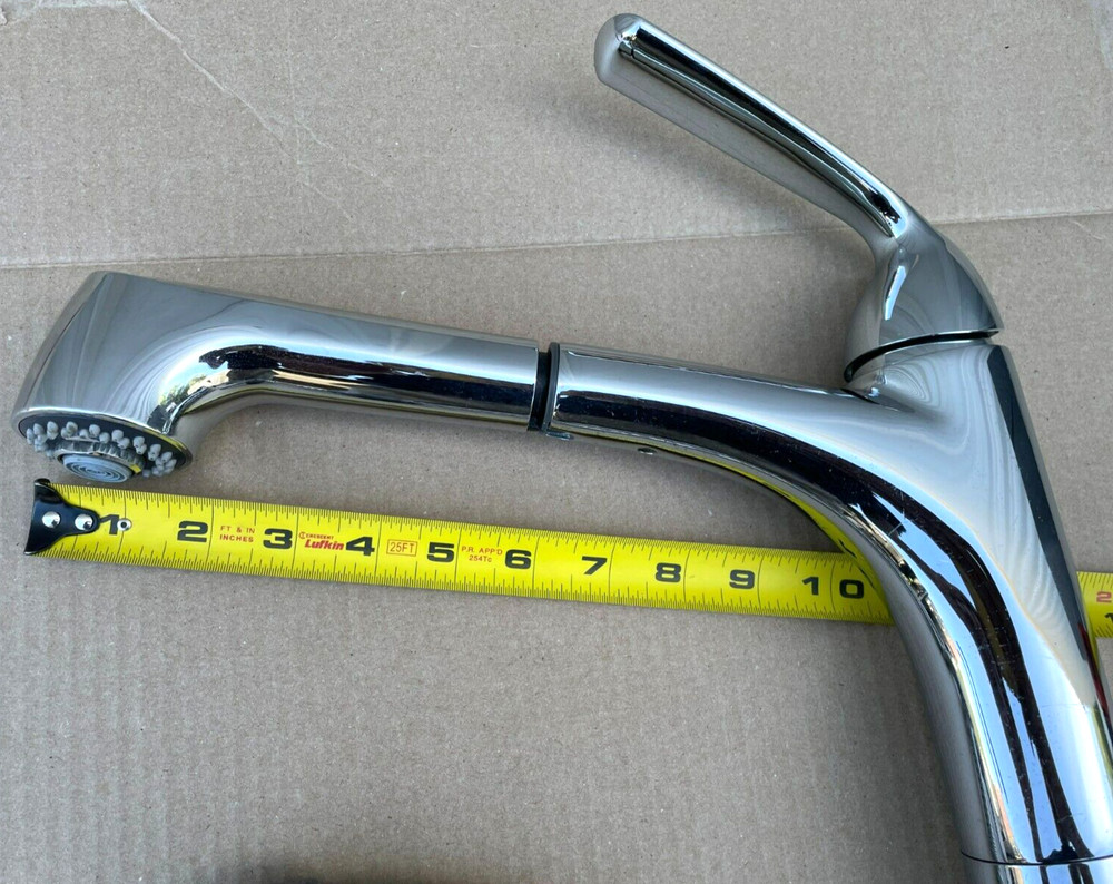 ELKAY Single Hole Kitchen Faucet w/Pull-Out Spray