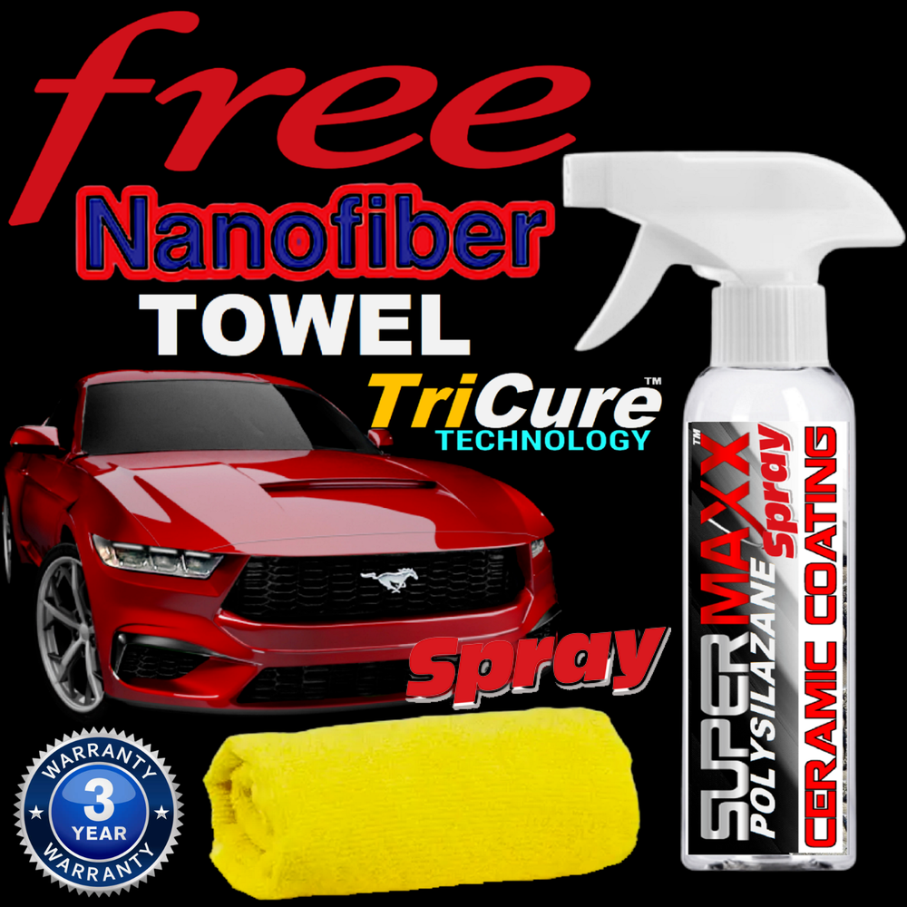 CERAMIC CAR COATING "SPRAY" ADVANCED PAINT PROTECTION - 8oz/237ml WET LOOK GLOSS