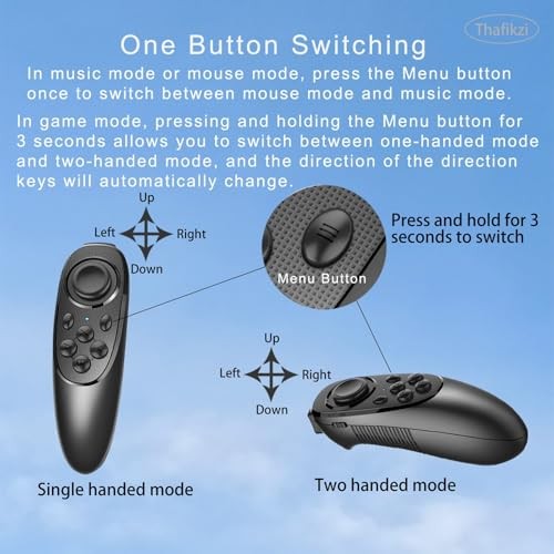 VR Remote Controller Gamepad Virtual Reality Headset Bluetooth Control VR